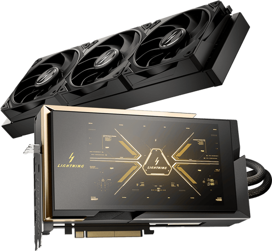 MSI Carte graphique - MSI - GeForce RTX 5090 32G LIGHTNING Z + Resident Evil 9 Requiem offert