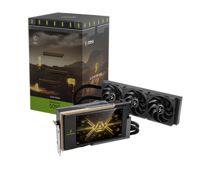 MSI Carte graphique - MSI - GeForce RTX 5090 32G LIGHTNING Z + Resident Evil 9 Requiem offert